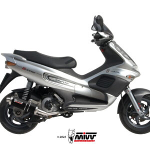Mivv Slip-On GP black Gilera Runner 200 2003-04