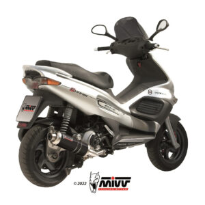 Mivv Slip-On GP black Gilera Runner 200 2003-04