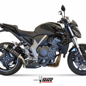 Mivv Slip-On GP black Honda CB 1000 R 2008-17