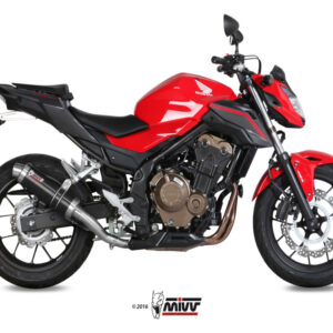 Mivv Slip-On GP black Honda CB 500 F 2016-18