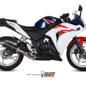 Mivv Slip-On GP black Honda CBR 250 R 2011-14