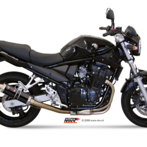 Mivv Slip-On GP black Suzuki GSF 650 Bandit 2005-06