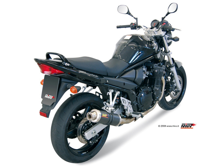 Mivv Slip-On GP carbon Suzuki GSF 650 Bandit 2005-06