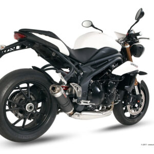 Mivv Slip-On GP carbon Triumph Speed Triple 2011-15