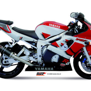 Mivv Slip-On Oval St. Steel Yamaha FZS 600 Fazer 1998-03
