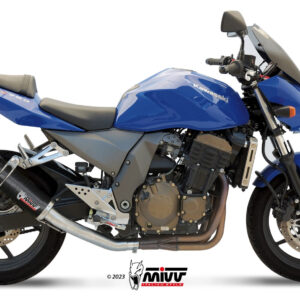 Mivv Slip-On GP carbon con tapa carbono Kawasaki Z750 2004-06
