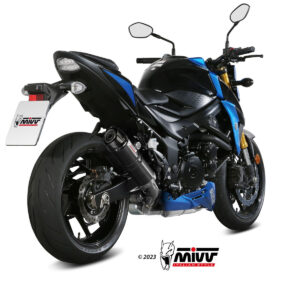 Mivv Slip-On GP carbon con tapa carbono Suzuki GSX-S 750 2017-20