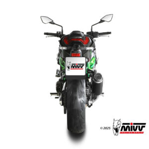 Mivv Slip-On GPpro Black Kawasaki Z900 2025