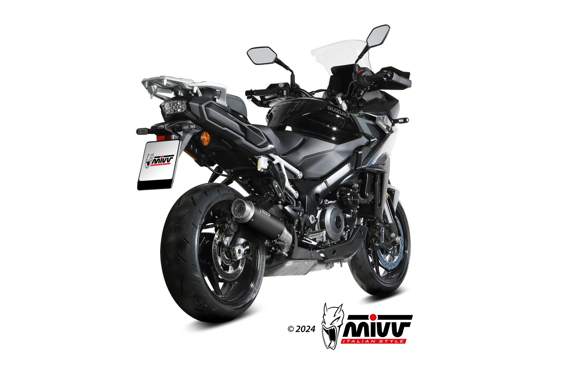 Mivv Slip-On GPpro Black Suzuki GSX-S 1000 GX 2024-25