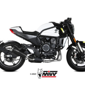 Mivv Slip-On HR-1 Black CF Moto 700 CL-X 2023-25