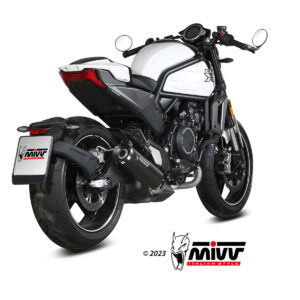 Mivv Slip-On HR-1 Black CF Moto 700 CL-X 2023-25