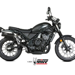 Mivv Slip-On HR-1 Black Honda CL 500 2023-24