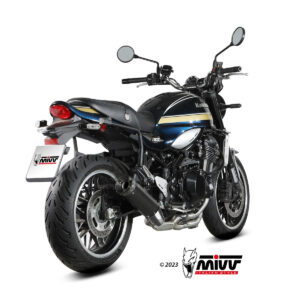Mivv Slip-On HR-1 Black Kawasaki Z900 RS 2018-25