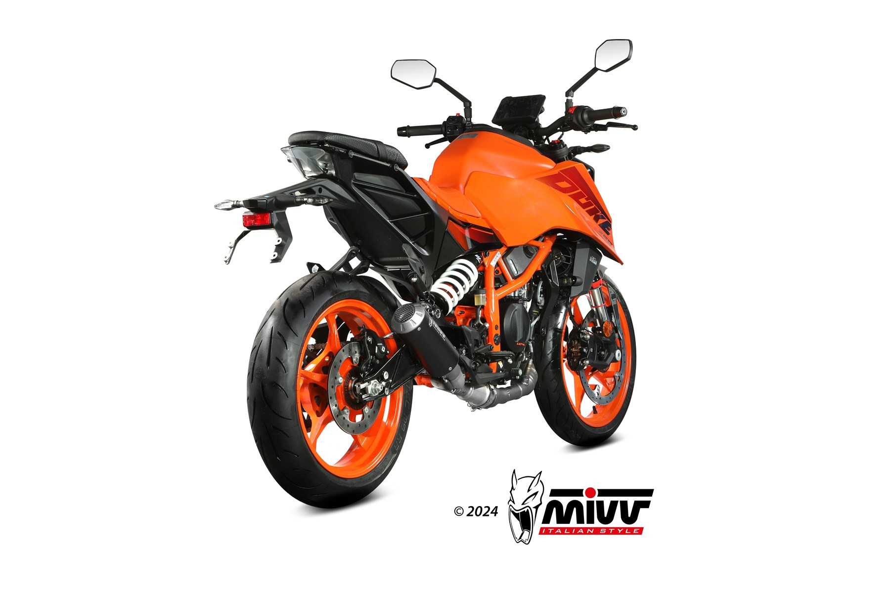 Mivv Slip-On MK3 Black KTM 390 DUKE 2024-25