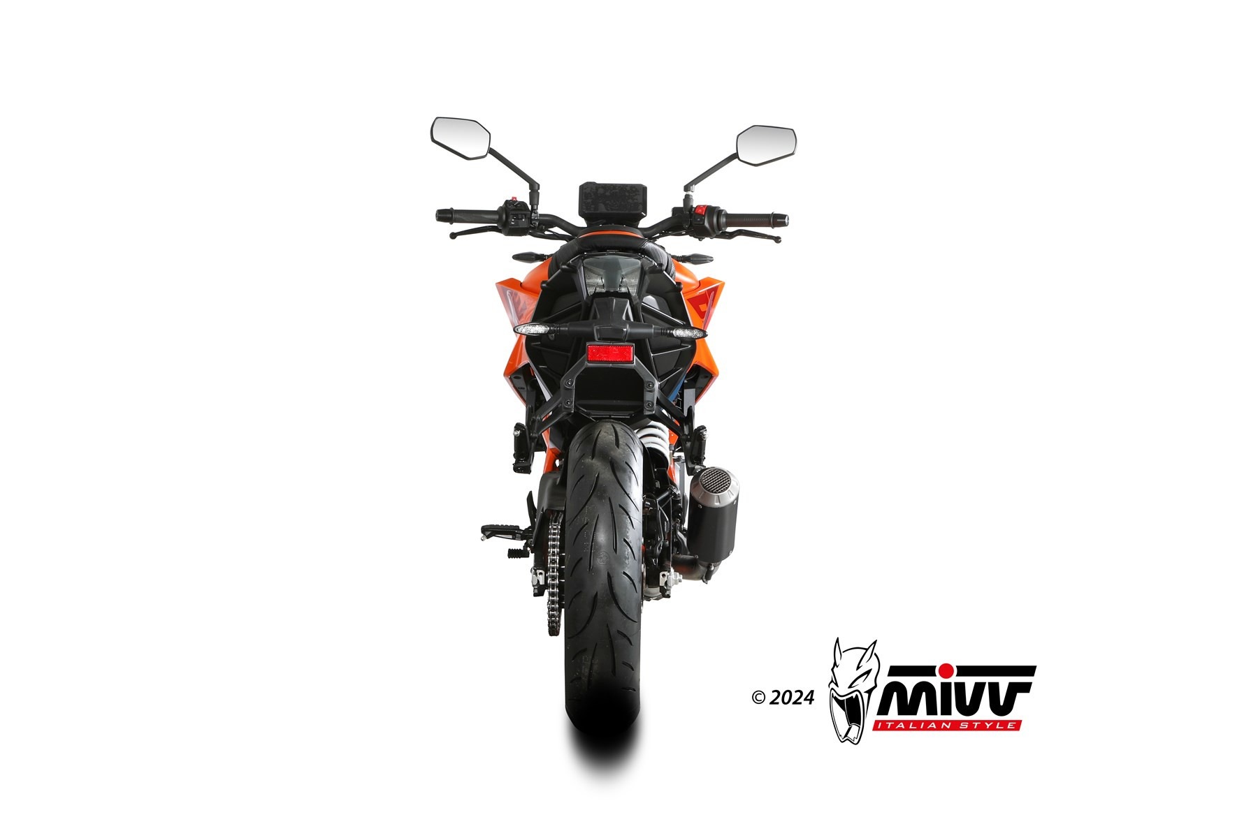 Mivv Slip-On MK3 Black KTM 390 DUKE 2024-25