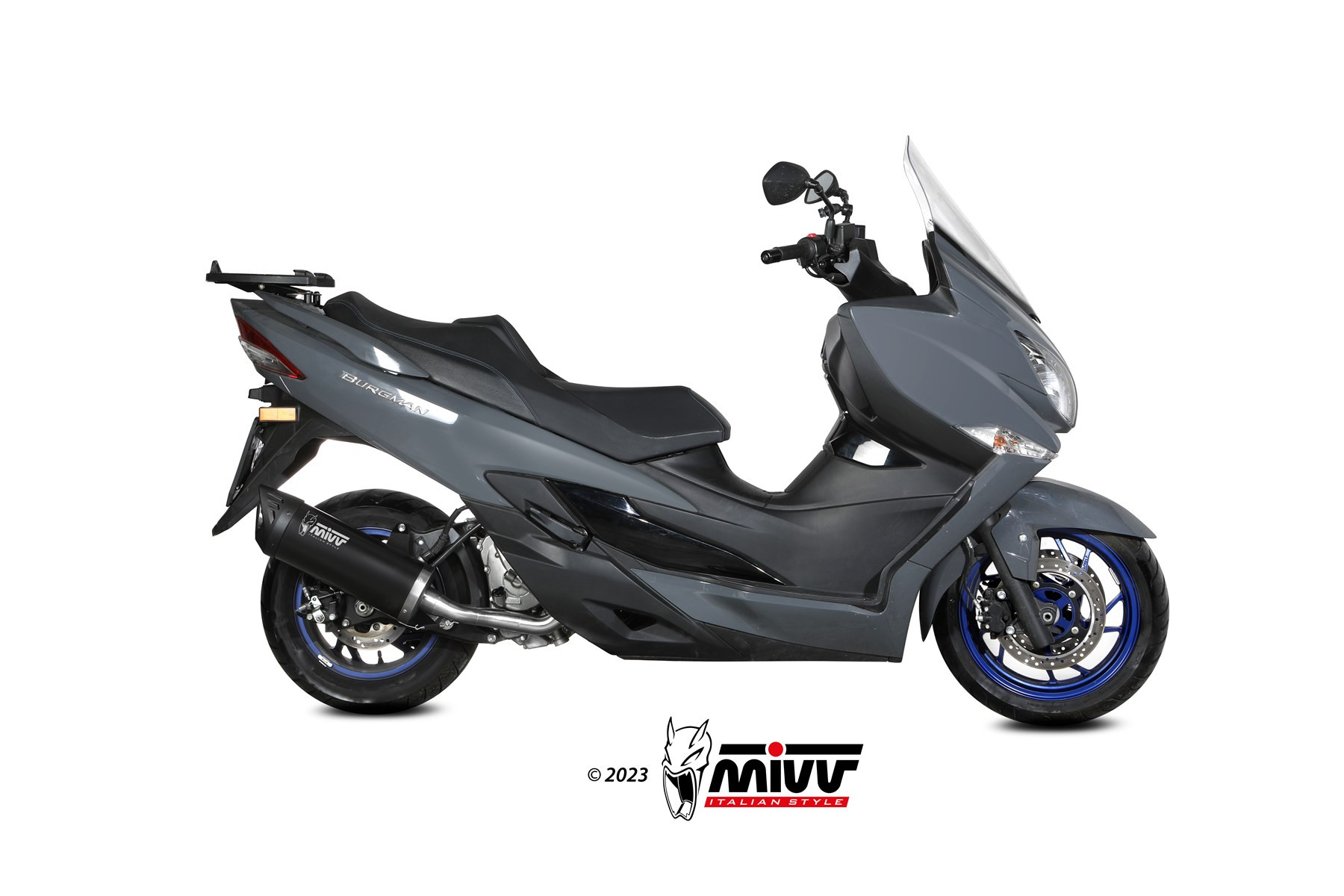Mivv Slip-On STR1 St. Steel KTM 690 ENDURO R / 690 SMC R 2021-24