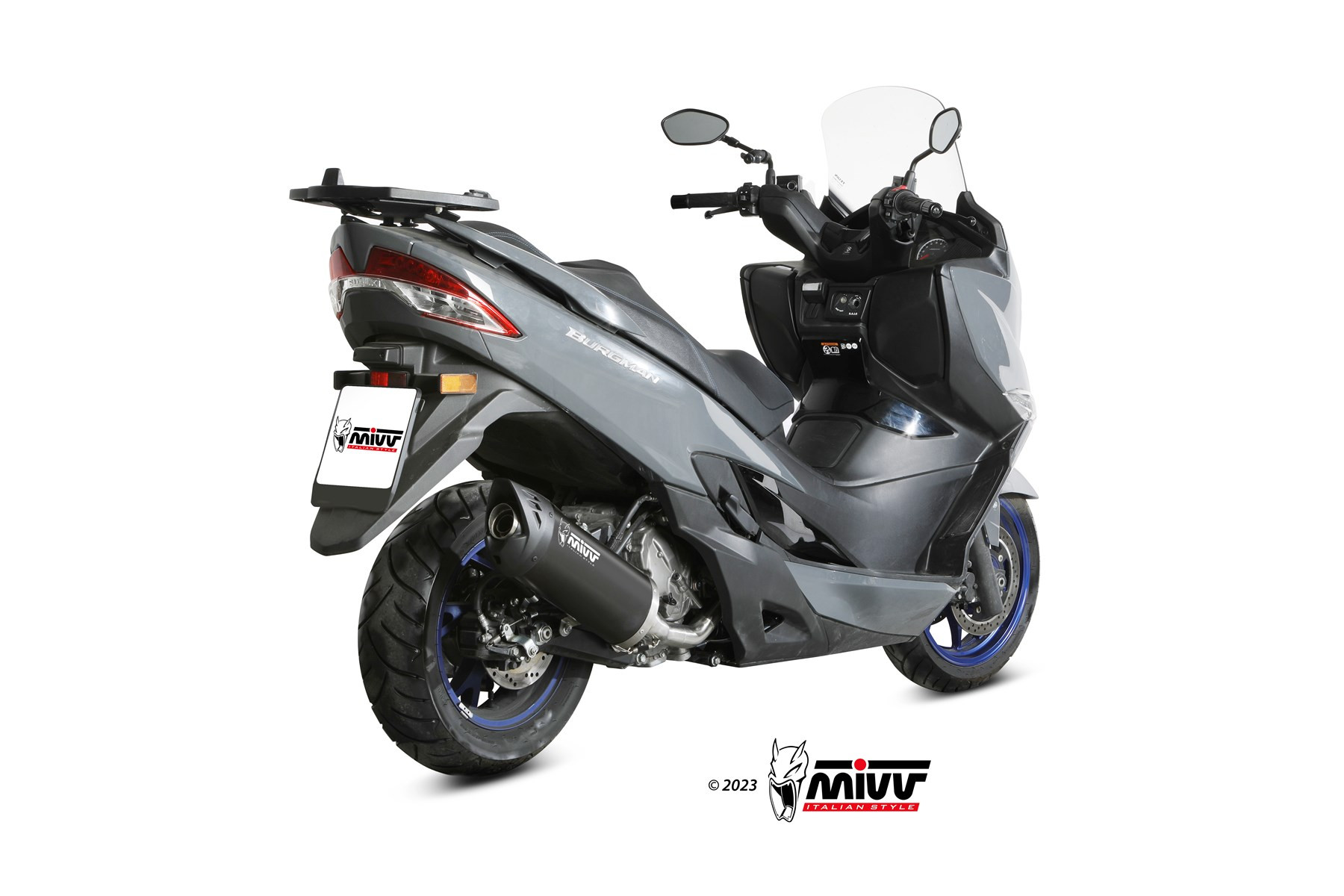 Mivv Slip-On STR1 St. Steel KTM 690 ENDURO R / 690 SMC R 2021-24