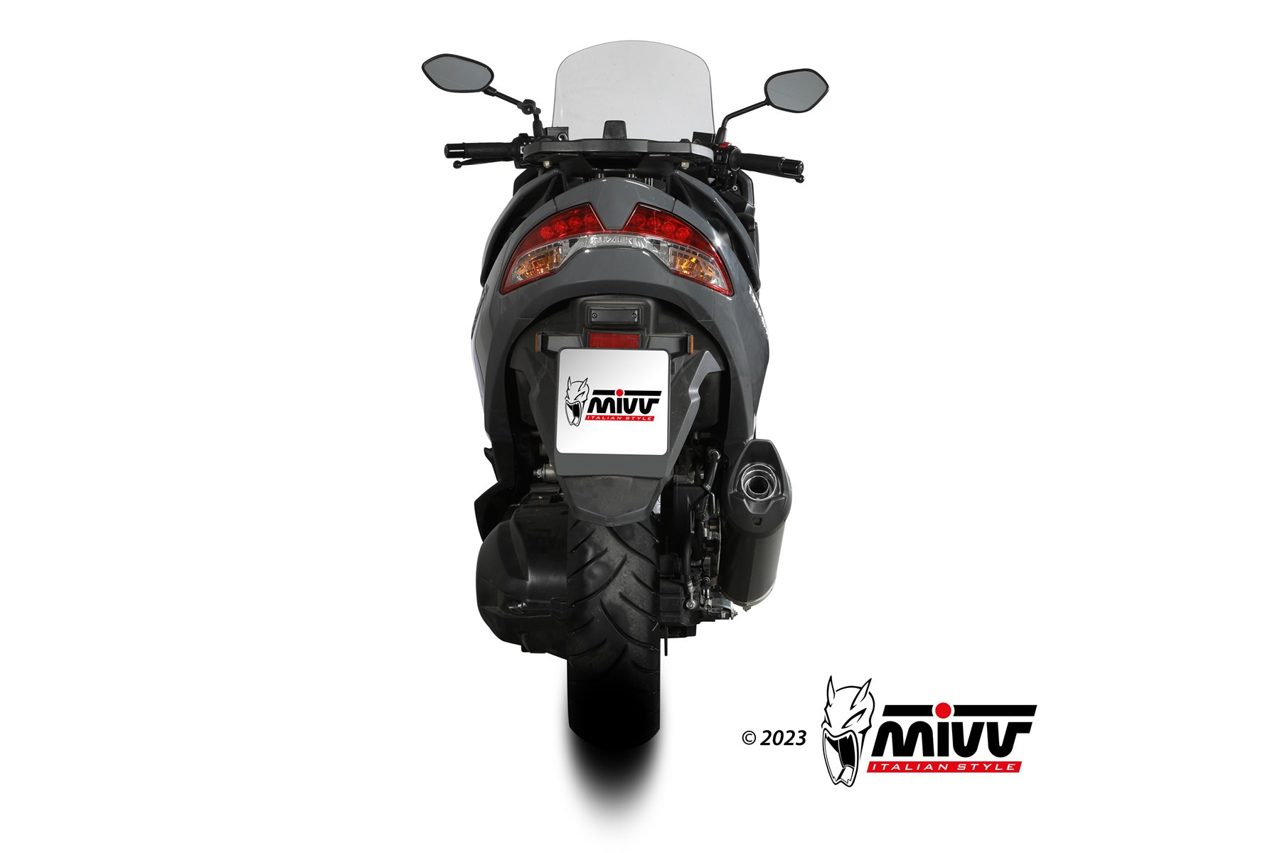 Mivv Slip-On STR1 St. Steel KTM 690 ENDURO R / 690 SMC R 2021-24