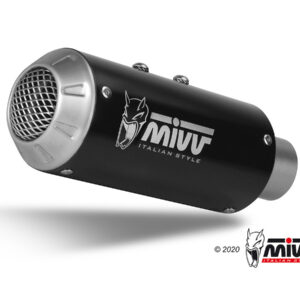 Mivv Slip-On Mk3 Black Benelli Leoncino 800 2022-24