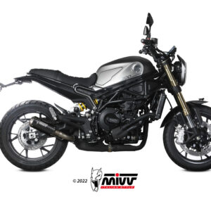 Mivv Slip-On Mk3 Black Benelli Leoncino 800 2022-24