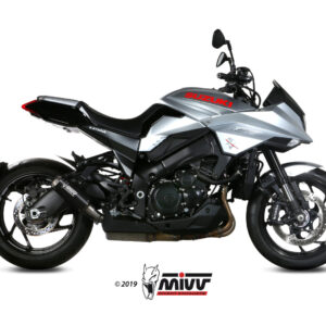 Mivv Slip-On Mk3 Black Suzuki GSX-S 1000 Katana 2019-25