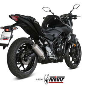 Mivv Slip-On Mk3 carbono Yamaha MT-03 2016-25