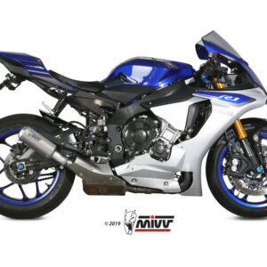 Mivv Slip-On Mk3 carbono Yamaha YZF 1000 R1 2015-22