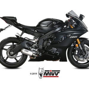 Mivv Slip-On Mk3 St. Steel Yamaha YZF 600 R6 2017-21