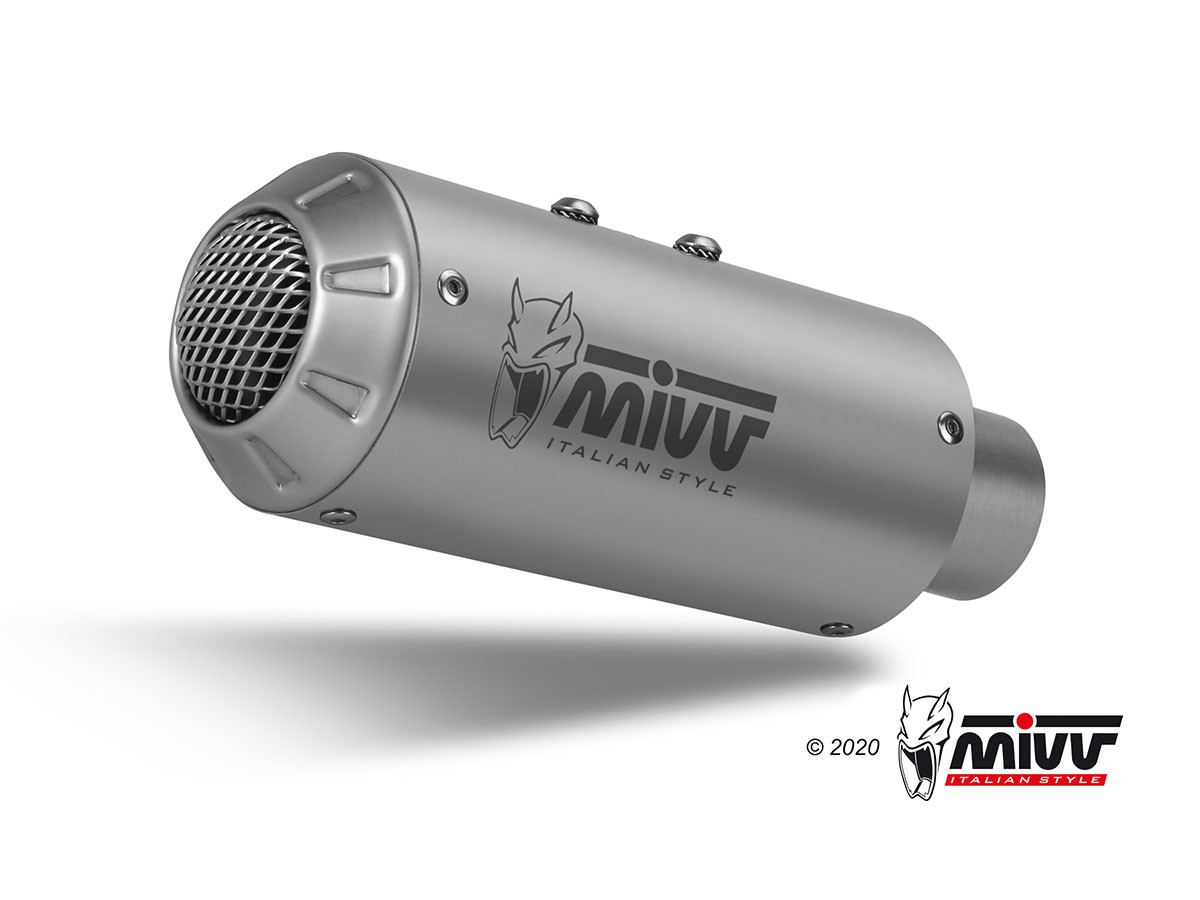 Mivv Slip-On Mk3 carbono Yamaha YZF 600 R6 2017-21