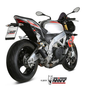 Mivv Slip-On Mk3 carbono Aprilia Tuono V4 1100 2018-20