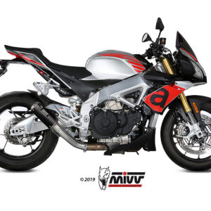 Mivv Slip-On Mk3 carbono Aprilia Tuono V4 1100 2018-20