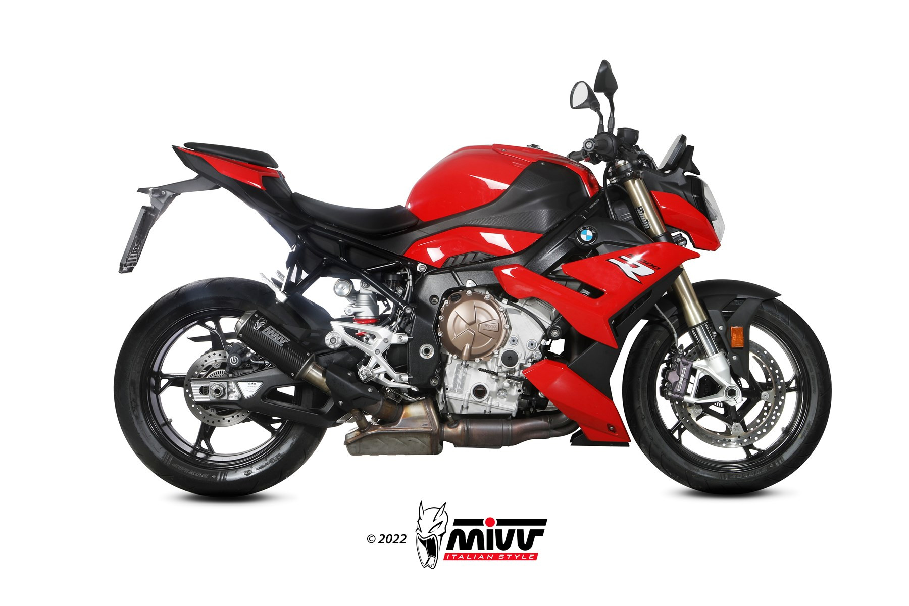 Mivv Slip-On X-M1 Titanium BMW S 1000 R 2021-25