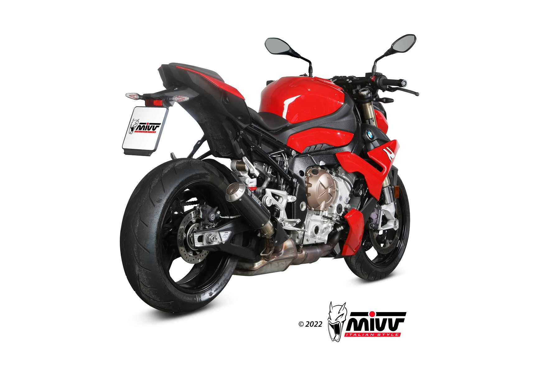 Mivv Slip-On X-M1 Titanium BMW S 1000 R 2021-25