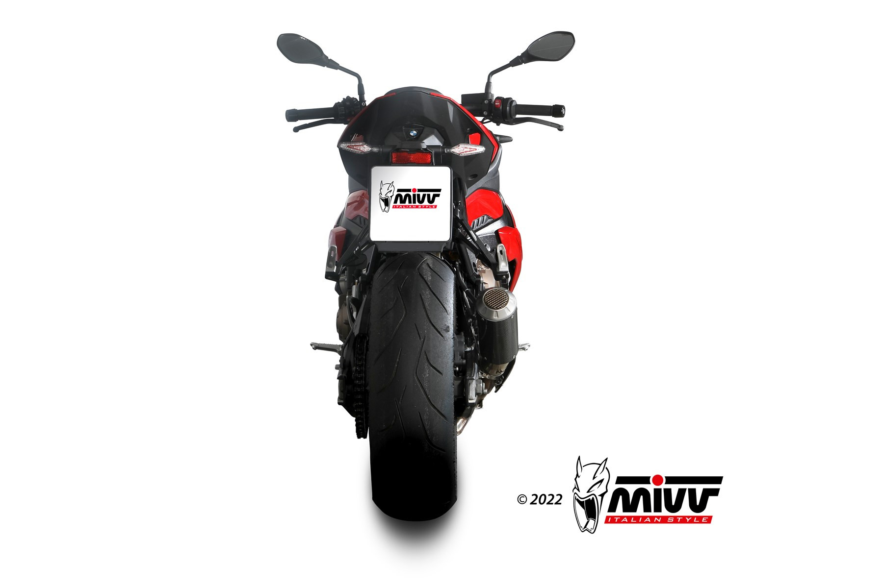 Mivv Slip-On X-M1 Titanium BMW S 1000 R 2021-25