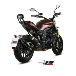 Mivv Slip-On Mk3 carbono Benelli 502C 2019-24