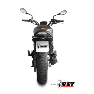 Mivv Slip-On Mk3 carbono Benelli Leoncino 800 2022-24