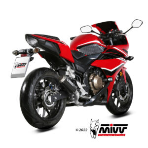 Mivv Slip-On Mk3 carbono Honda CBR 500 R 2019-20