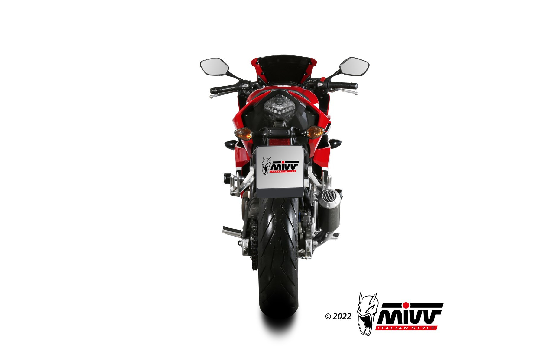Mivv Slip-On GP Pro carbono Honda CBR 500 R 2019-20