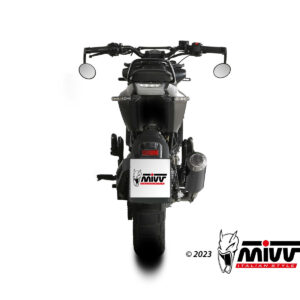 Mivv Slip-On X-M1 Black Husqvarna Svartpilen 125 2021-23