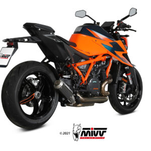 Mivv Slip-On Mk3 carbono KTM 1290 Superduke 2020-23