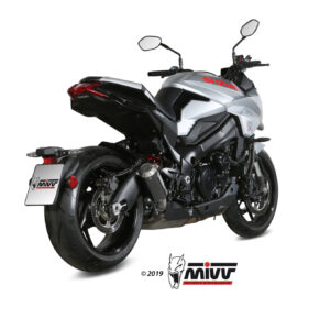 Mivv Slip-On Mk3 carbono Suzuki GSX-S 1000 Katana 2019-25