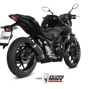 Mivv Slip-On Mk3 carbono Yamaha MT-03 2016-25