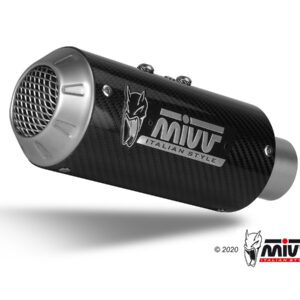 Mivv Slip-On Mk3 carbono Yamaha YZF 600 R6 2006-16