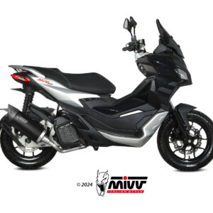 Mivv Slip-On Mover Black Aprilia SR 200 GT 2022-24