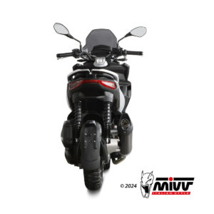 Mivv Slip-On Mover Black Aprilia SR 200 GT 2022-24