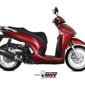 Mivv Slip-On Mover Black Honda ADV 350 2022-24