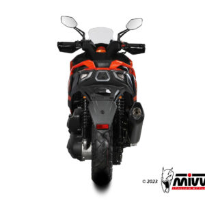 Mivv Slip-On Mover Black Kymco DTX 360 350 2023-24