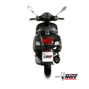 Mivv Slip-On Mover Black Piaggio Vespa GTS 300 2021-24