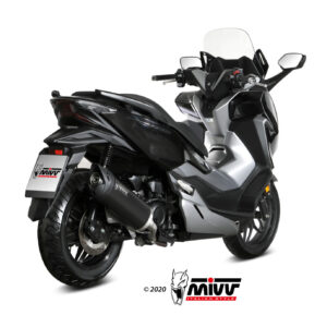 Mivv Slip-On Mover black Honda Forza 300 2018-20