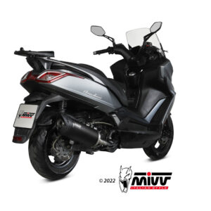 Mivv Slip-On Mover black Kymco Downtown 350 2016-20